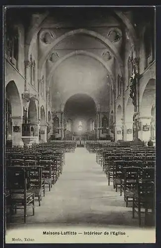 AK Maisons-Laffitte, Intérieur de l`Eglise