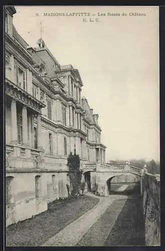 AK Maisons-Laffitte, Les fossés du Chateau