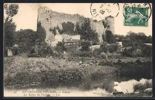 AK Gencay, Les Ruines du Château