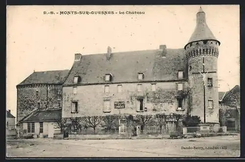 AK Monts-sur-Guesnes, Le Château