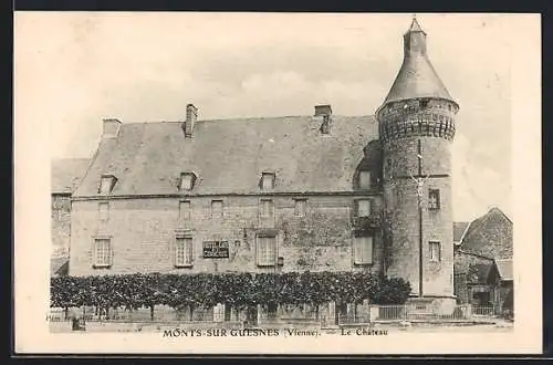 AK Monts-sur-Guesnes, Le Château