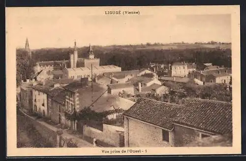 AK Ligugé, Vue prise de l`Ouest