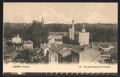 AK Ligugé, Vue générale prise de l`Ouest