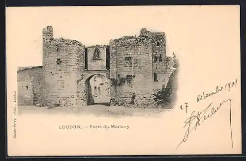 AK Loudun, Porte du Martray