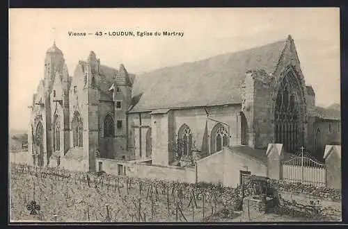 AK Loudun, Église du Martray