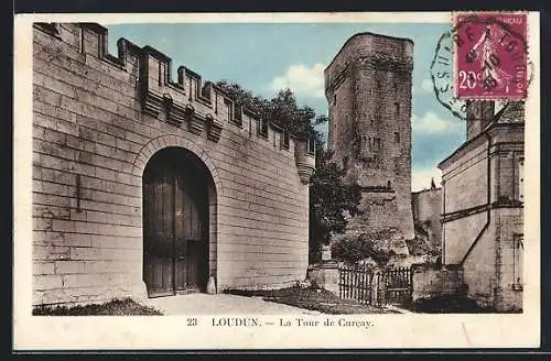 AK Loudun, La Tour de Curcay