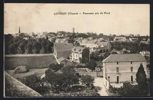 AK Loudun, Panorama pris du Nord