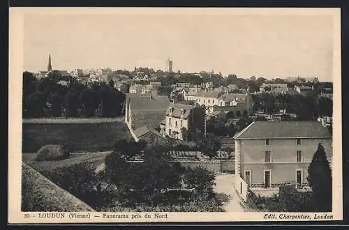 AK Loudun, Panorama pris du Nord