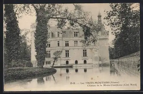 AK Les Trois-Moutiers, Château de la Motte-Chandeniers, Côté Nord