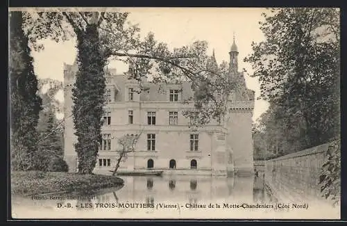 AK Les Trois-Moutiers, Château de la Motte-Chandeniers, Côté Nord