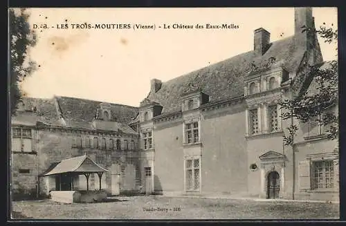 AK Les Trois-Moutiers, Le Château des Eaux-Melles