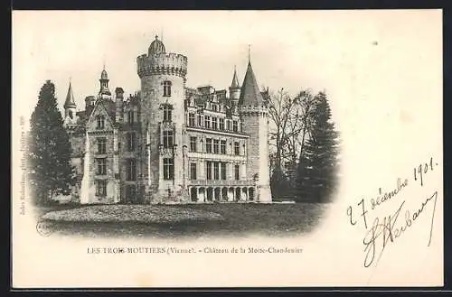 AK Les Trois-Moutiers, Château de la Motte-Chandeniers