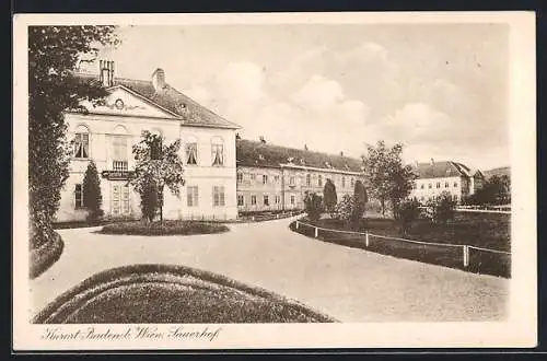 AK Baden b. Wien, Hotel Sauerhof