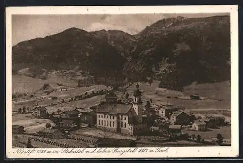 AK Neustift /Stubai, Blick auf den Ort