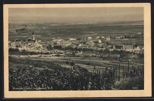 AK Langenlois /N. D., Teilansicht mit Kirche