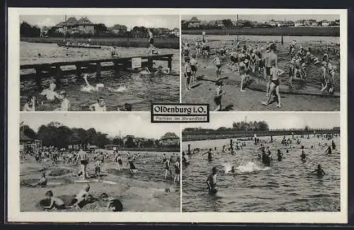 AK Oldenburg i. O., Partien im Strandbad