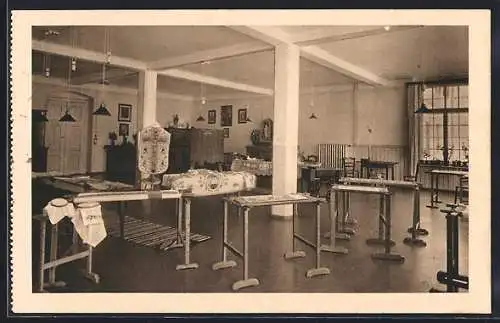 AK Mallersdorf / Pfaffenberg, Handarbeitssaal im Kloster