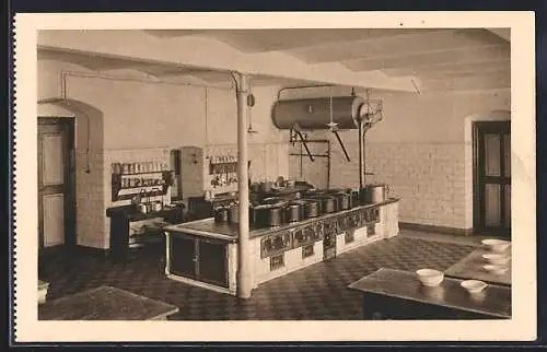 AK Mallersdorf / Pfaffenberg, Küche im Kloster