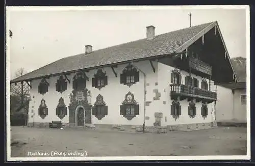 AK Ruhpolding, Partie am Rathaus