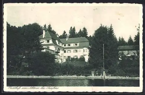 AK Langenbrand / Murgtal, Gasthof am Abtsee