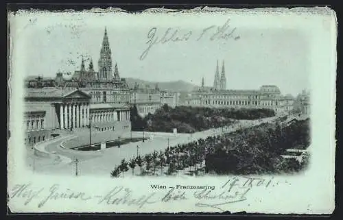 Mondschein-AK Wien, Parlament am Franzensring