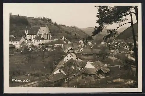 AK Weiten /N.-D., Ortsansicht aus der Vogelschau