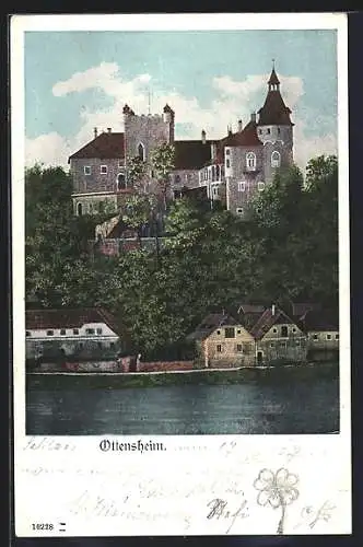 AK Ottensheim, Schloss mit Flusspartie