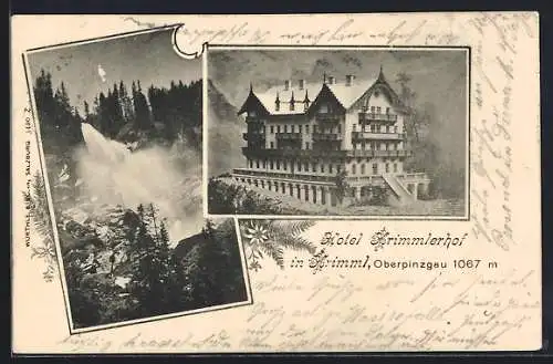 AK Krimml /Oberpinzgau, Hotel Krimmlerhof