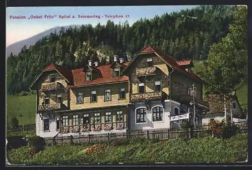 AK Spital a. Semmering, Pension Onkel Fritz