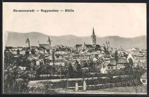 AK Hermannstadt, Nagyszeben, Sibilu