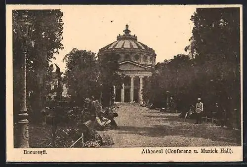 AK Bucuresti, Atheneul, Conferenz u. Muzick Hall