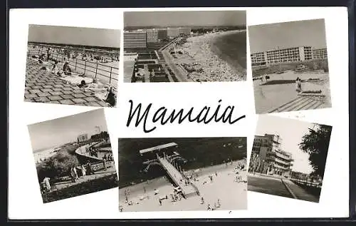 AK Mamaia, Verschiedene Ansichten des Strandes