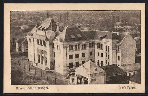 AK Buzeu, Palatul Justitiei, Justiz-Palast