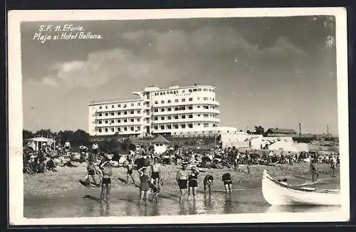 AK Eforie, Plaja si Hotel Bellona