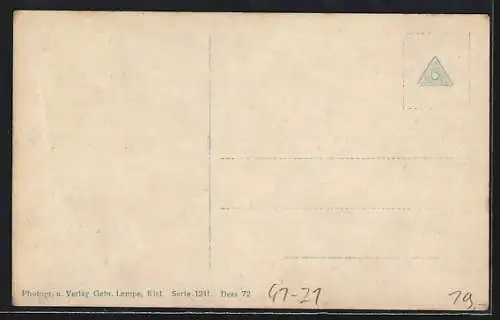 AK Kriegsschiff SMS Magdeburg auf hoher See