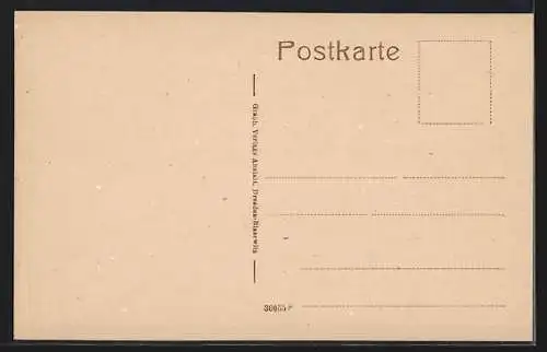 AK Pulsnitz, Hotel Restaurant Schützenhaus mit Strassenpartie