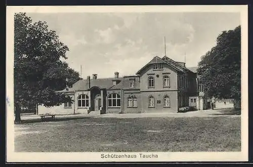 AK Taucha, Gasthaus Schützenhaus, Inh. P. Buchheim