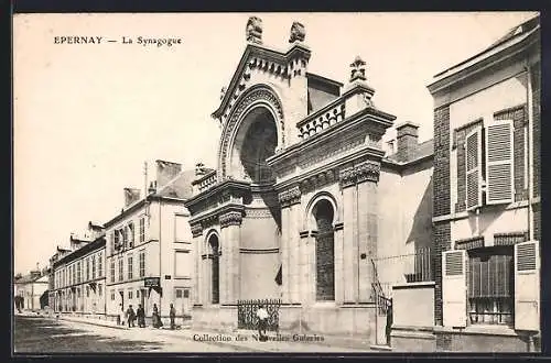 AK Epernay, La Synagogue