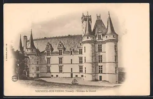 AK Vouneuil-sur-Vienne, Château de Chitré