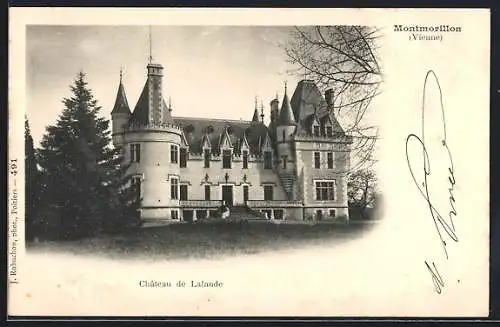 AK Montmorillon, Château de Lalande