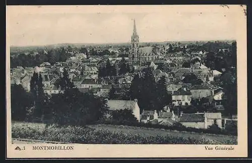 AK Montmorillon, Vue Générale