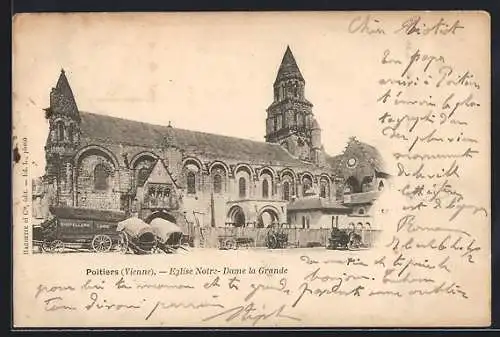 AK Poitiers, Église Notre-Dame la Grande