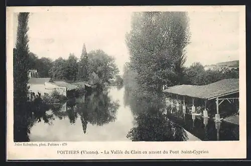 AK Poitiers, La Vallée du Clain en amont du Pont Saint-Cyprien