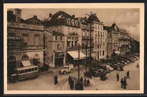 AK Poitiers, Le Comœdia, Le Café de la Paix et la Société Générale