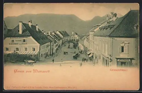 AK Mariazell, Partie in der Grazerstrasse