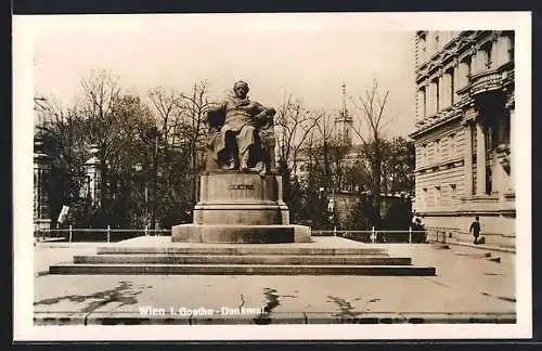 AK Wien, Am Goethe-Denkmal