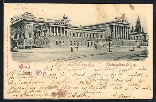 AK Wien, Das Reichsrathsgebäude