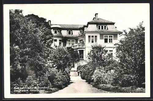 AK Gnas, Sanatorium in Hatzendorf