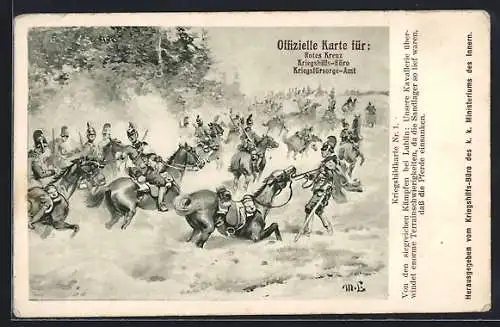 AK Rotes Kreuz Nr. 1, Von den siegreichen Kämpfen bei Lublin