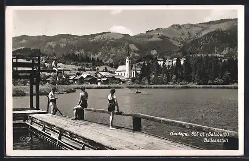 AK Goldegg im Pongau, Badeanstalt